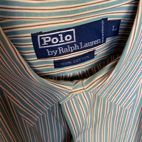Polo long sleeve button up - Picture 3 of 3